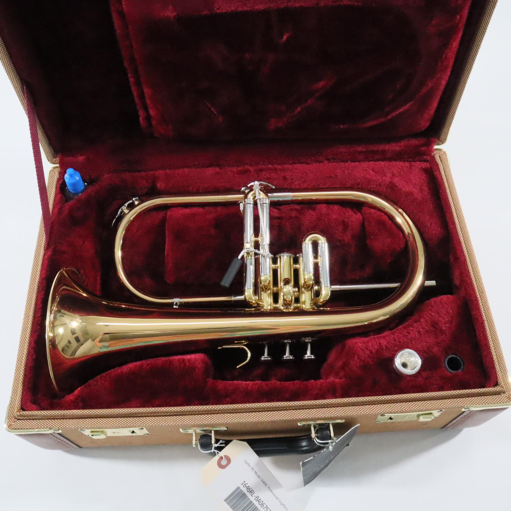 Jupiter XO Model 1646RL Professional Flugelhorn with Rose Brass