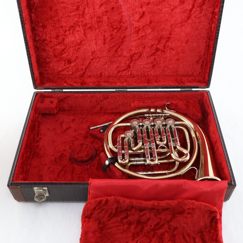 Alexander Model 102ST Professional Compensating Double French Horn EXCELLENT- for sale at BrassAndWinds.com