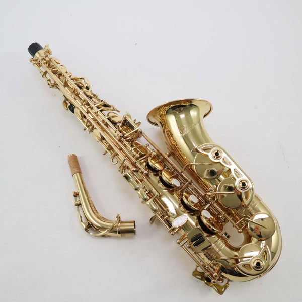 Antigua Winds Model AS3108LQ Intermediate Alto Saxophone in Classic Lacquer BRAND NEW- for sale at BrassAndWinds.com