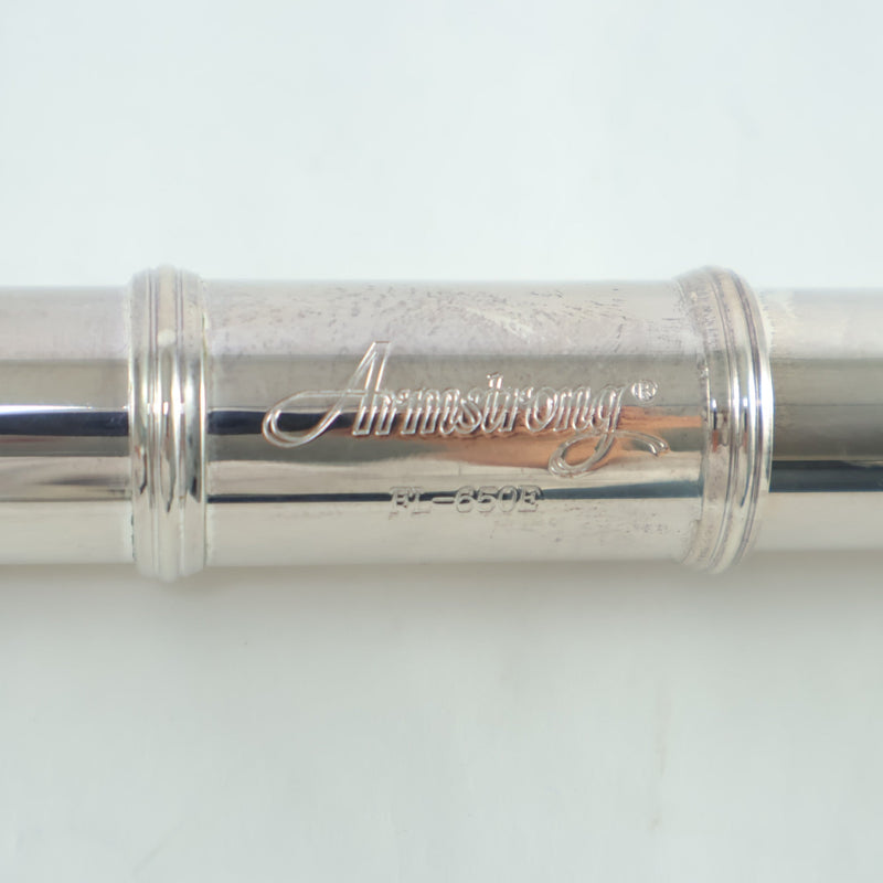 Armstrong Model FL650 Beginner Flute SN AD12619003 EXCELLENT- for sale at BrassAndWinds.com