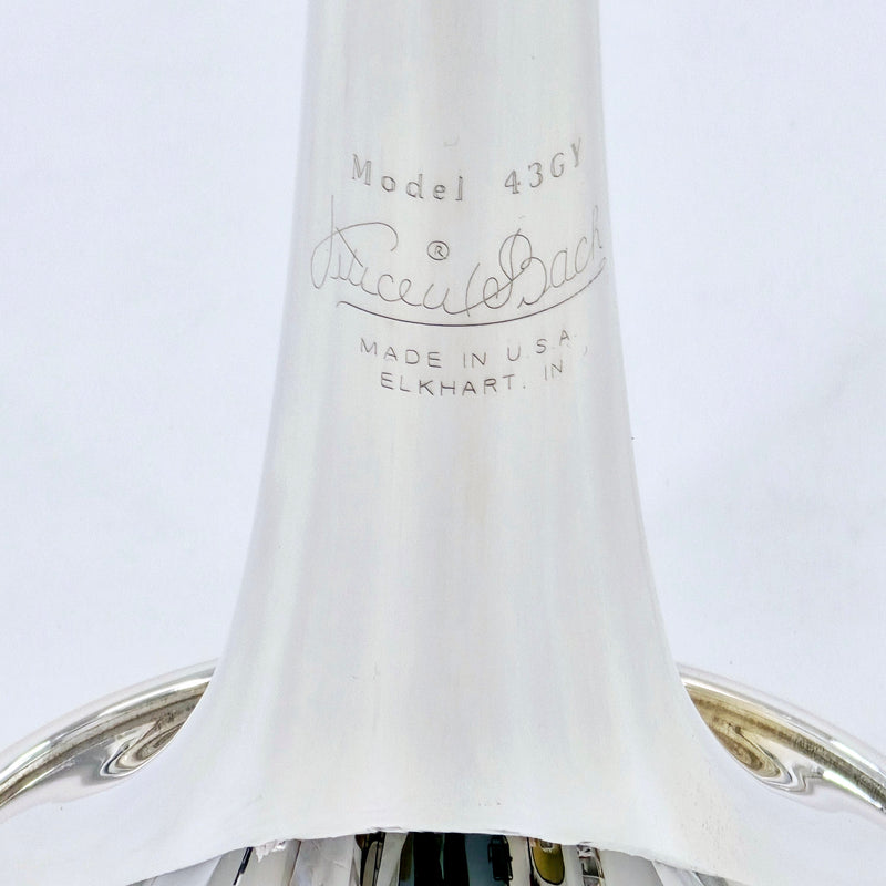 Bach Model 170S43GYR 'Apollo' Professional Bb Trumpet SN 797473 OPEN BOX- for sale at BrassAndWinds.com