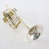 Bach Model 18037 Stradivarius Bb Trumpet with Sterling Silver Plus Bell SN 757330 SUPERB- for sale at BrassAndWinds.com