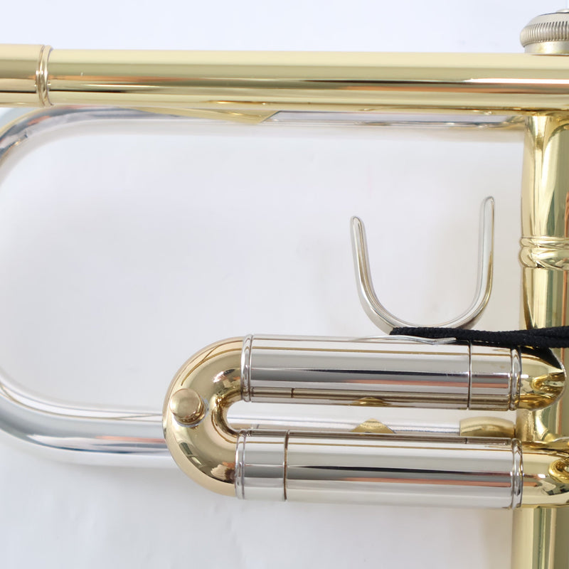 Bach Model 18037 Stradivarius Bb Trumpet with Sterling Silver Plus Bell SN 757330 SUPERB- for sale at BrassAndWinds.com