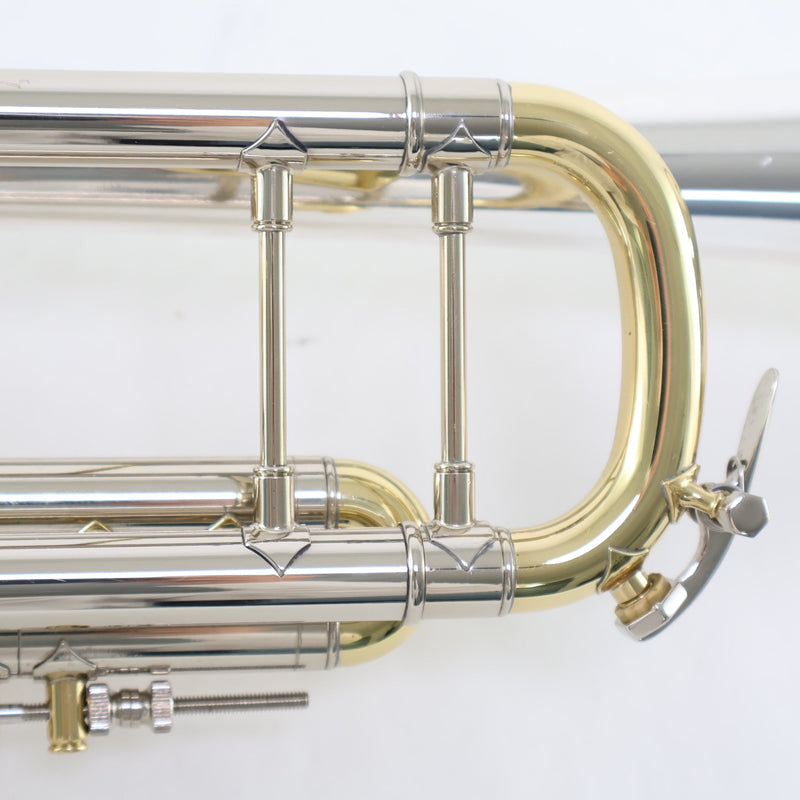 Bach Model 18037 Stradivarius Bb Trumpet with Sterling Silver Plus Bell SN 757330 SUPERB- for sale at BrassAndWinds.com