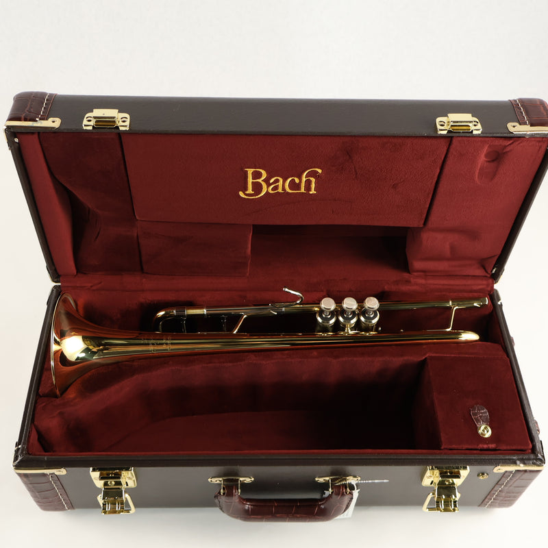 Bach Model 18043 Stradivarius Professional Bb Trumpet SN 792866 OPEN BOX- for sale at BrassAndWinds.com