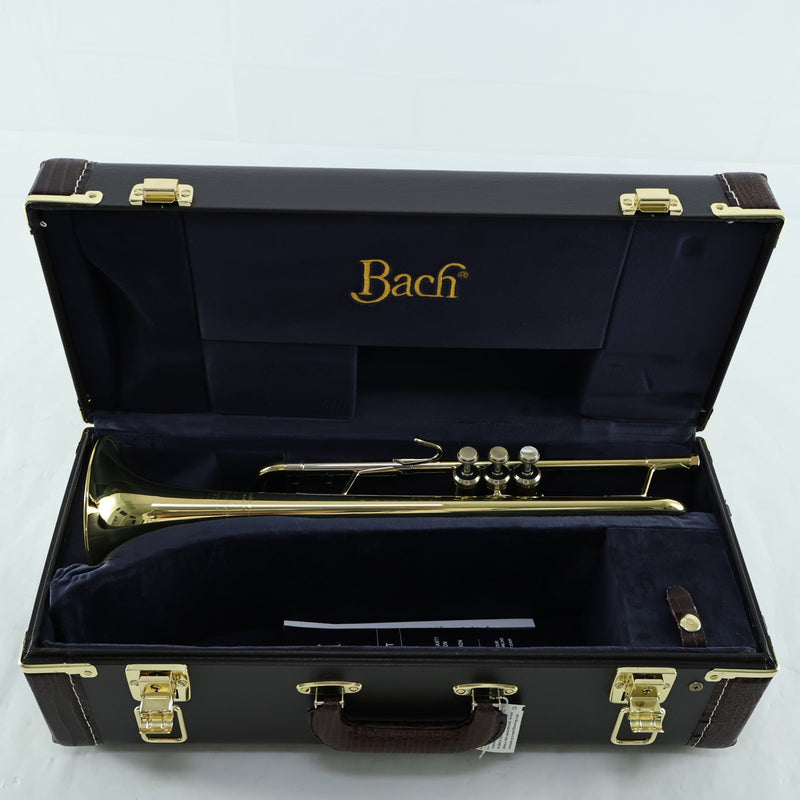 Bach Model 18043 Stradivarius Professional Bb Trumpet SN 795907 OPEN BOX- for sale at BrassAndWinds.com