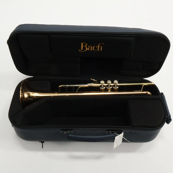 Bach Model 18043G Stradivarius Professional Bb Trumpet MINT CONDITION- for sale at BrassAndWinds.com