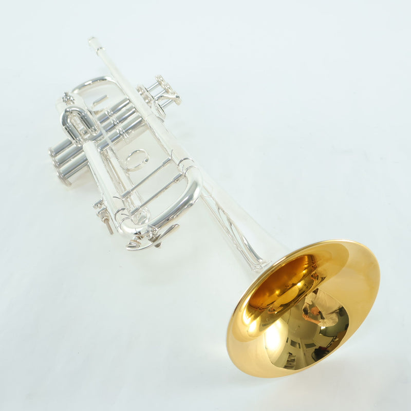 Bach Model 180S37 Stradivarius Bb Trumpet with Gold Plate Inside Bell BRAND NEW- for sale at BrassAndWinds.com