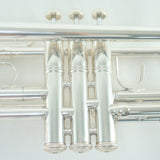 Bach Model 180S37 Stradivarius Bb Trumpet with Gold Plate Inside Bell BRAND NEW- for sale at BrassAndWinds.com