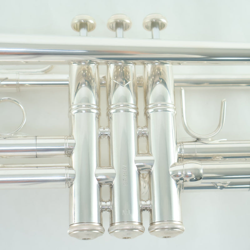 Bach Model 180S37 Stradivarius Bb Trumpet with Gold Plate Inside Bell BRAND NEW- for sale at BrassAndWinds.com