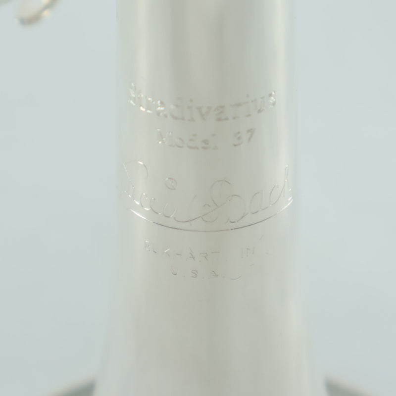 Bach Model 180S37 Stradivarius Bb Trumpet with Gold Plate Inside Bell BRAND NEW- for sale at BrassAndWinds.com