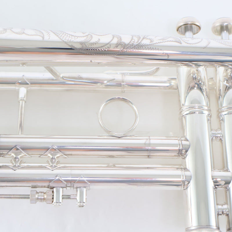 Bach Model 180S37 Stradivarius Bb Trumpet with Gold Plate in Bell MINT CONDITION- for sale at BrassAndWinds.com