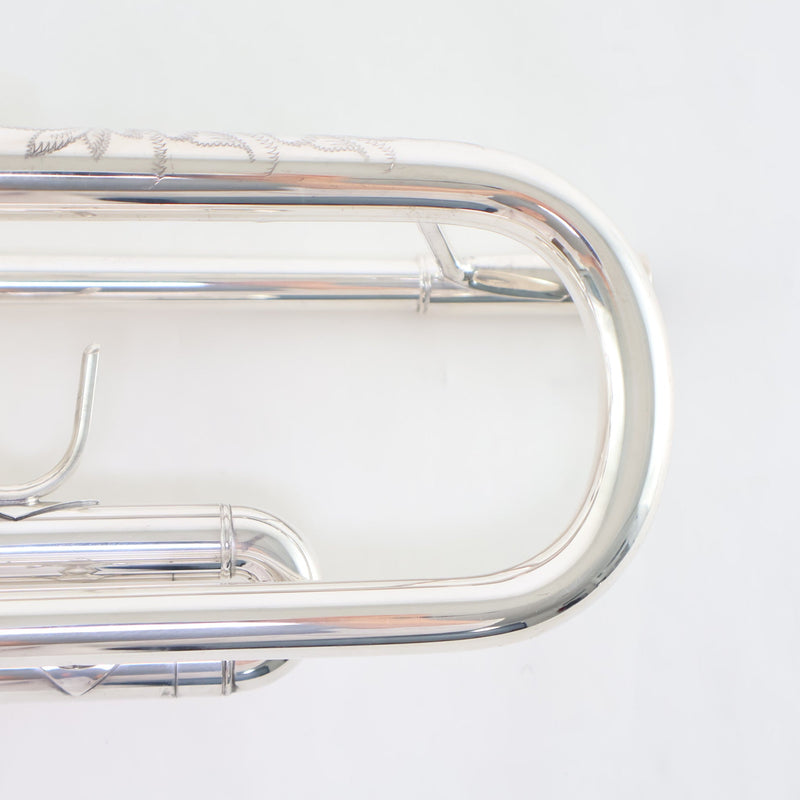 Bach Model 180S37 Stradivarius Bb Trumpet with Gold Plate in Bell MINT CONDITION- for sale at BrassAndWinds.com