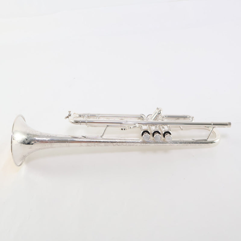 Bach Model 180S37 Stradivarius Bb Trumpet with Gold Plate in Bell MINT CONDITION- for sale at BrassAndWinds.com