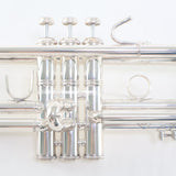 Bach Model 180S37 Stradivarius Bb Trumpet with Gold Plate in Bell MINT CONDITION- for sale at BrassAndWinds.com