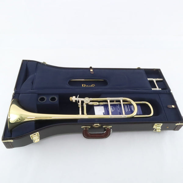 Bach Model 36BO Stradivarius Professional Tenor Trombone MINT CONDITION- for sale at BrassAndWinds.com