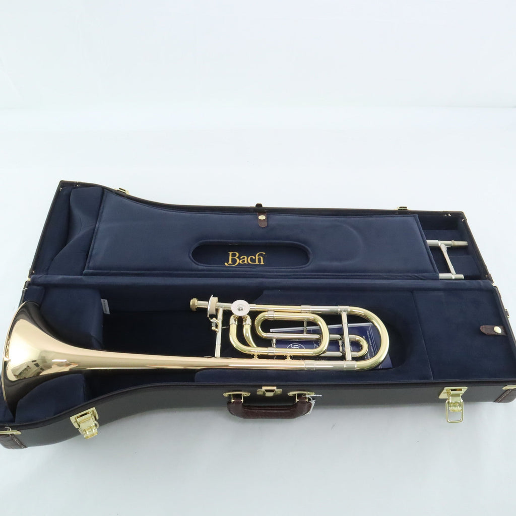 Bach Model 42AFG Stradivarius Professional Trombone with Gold Brass Bell  OPEN BOX