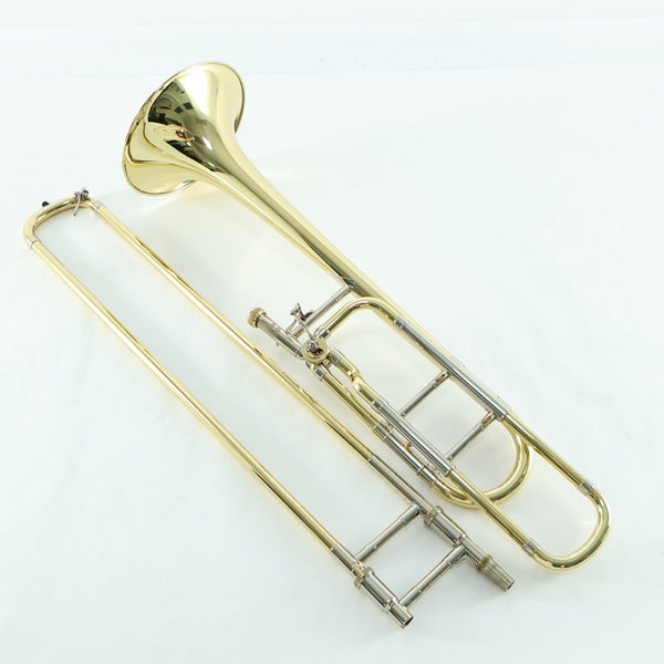 Bach Model 42BO Professional Tenor Trombone SN 219913 SUPERB- for sale at BrassAndWinds.com