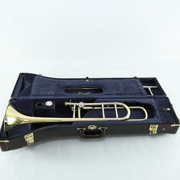 Bach Model 42BO Professional Tenor Trombone SN 219913 SUPERB- for sale at BrassAndWinds.com