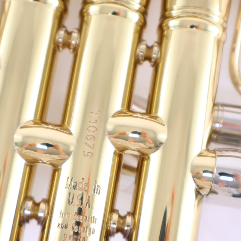 Bach Model BTR301 Student Bb Trumpet SN T10675 EXCELLENT- for sale at BrassAndWinds.com