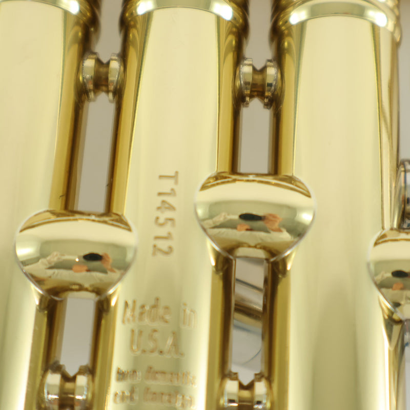 Bach Model BTR301 Student Bb Trumpet SN T14512 EXCELLENT- for sale at BrassAndWinds.com