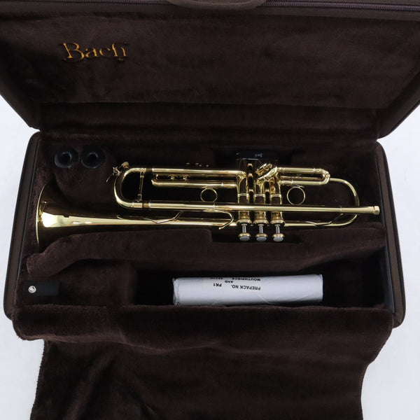 Bach Model LT18077 New York Stradivarius Professional Bb Trumpet