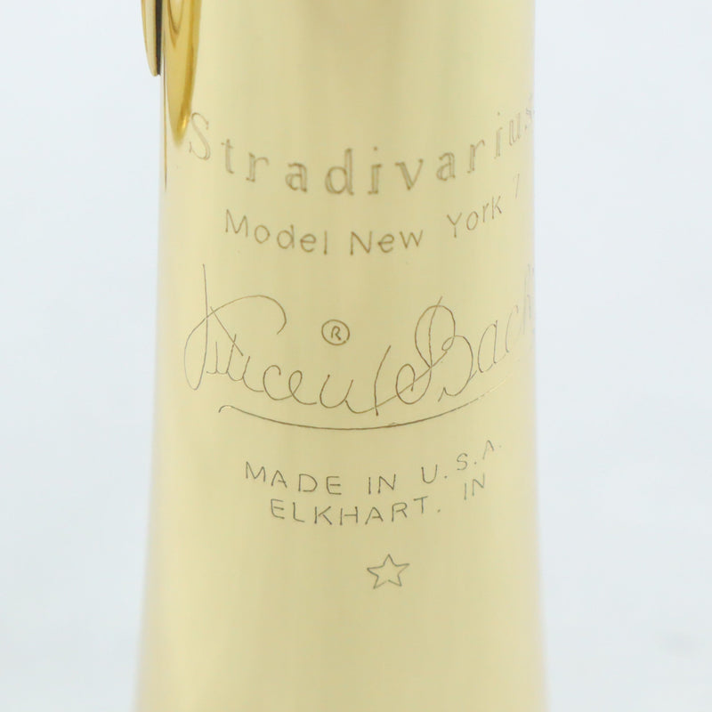 Bach Model LT18077 Stradivarius 'New York' Bb Trumpet BRAND NEW- for sale at BrassAndWinds.com