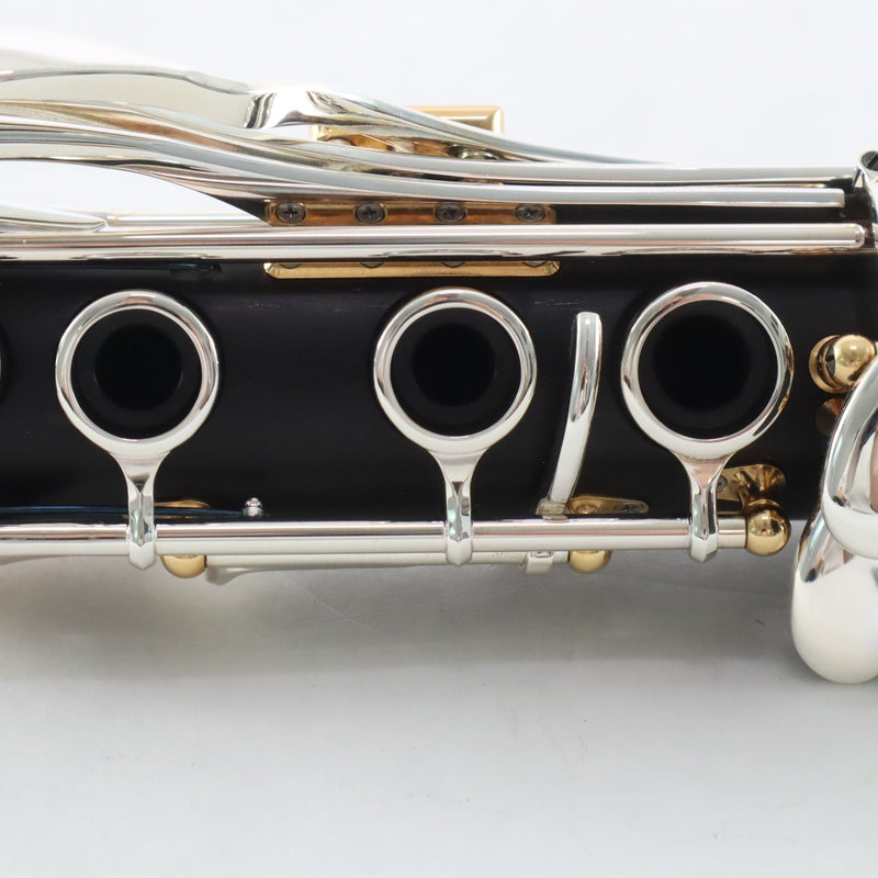 Backun 'Lumiere' Custom Grenadilla A Clarinet with Gold Posts / Silver Keys BRAND NEW- for sale at BrassAndWinds.com