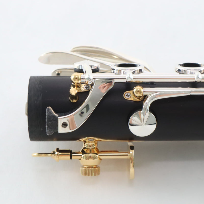 Backun 'Lumiere' Custom Grenadilla A Clarinet with Gold Posts / Silver Keys BRAND NEW- for sale at BrassAndWinds.com