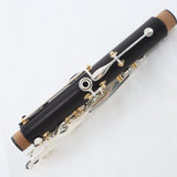 Backun 'Lumiere' Custom Grenadilla A Clarinet with Gold Posts / Silver Keys BRAND NEW- for sale at BrassAndWinds.com