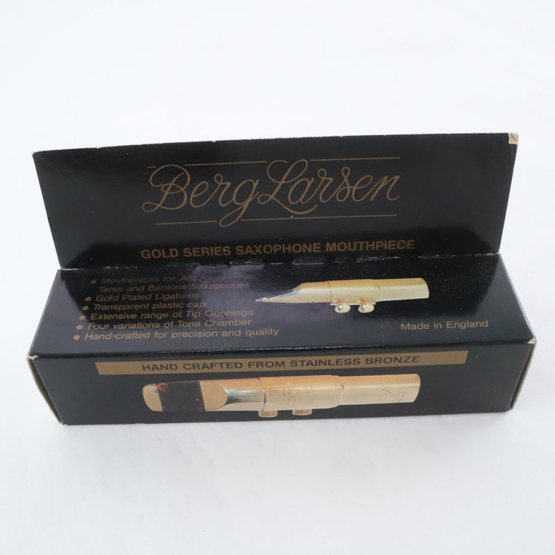 Berg Larsen 100/2 SMS Bronze Alto Saxophone Mouthpiece NEW OLD STOCK- for sale at BrassAndWinds.com