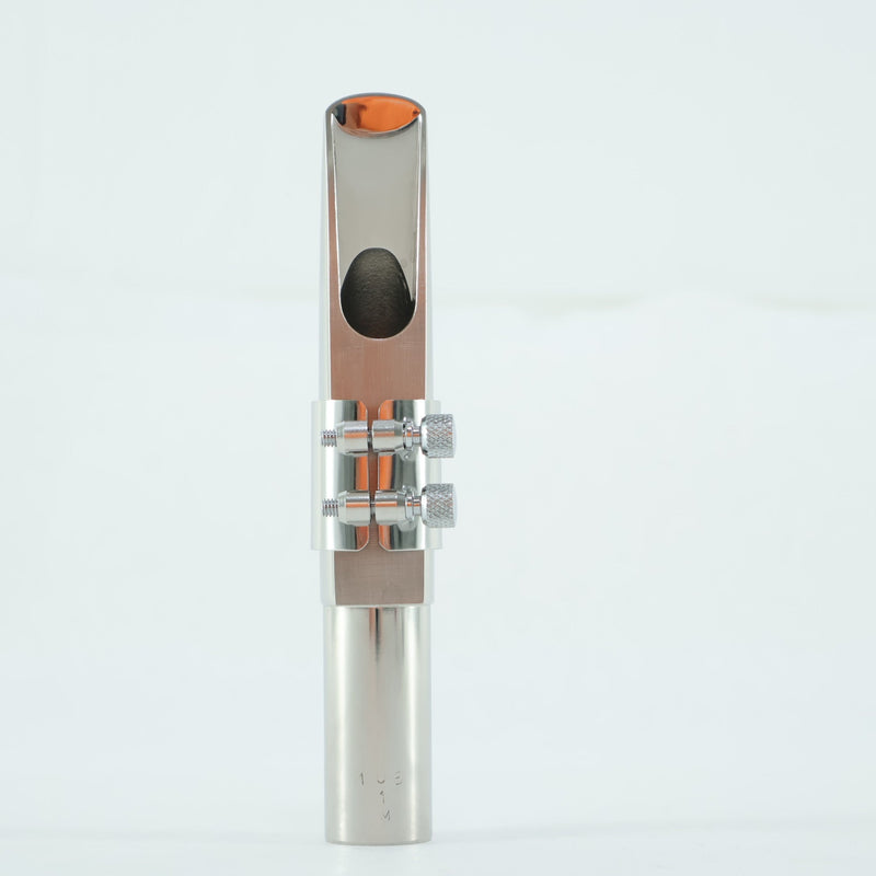 Berg Larsen 105/1 M Stainless Steel Baritone Saxophone Mouthpiece NEW OLD STOCK- for sale at BrassAndWinds.com