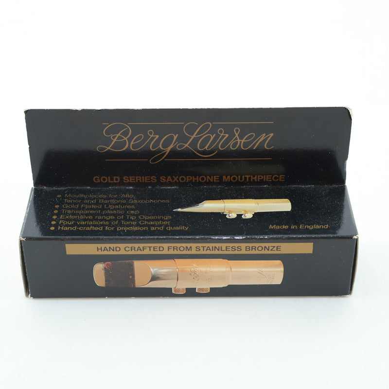 Berg Larsen 105/1 SMS Bronze Tenor Saxophone Mouthpiece NEW OLD STOCK- for sale at BrassAndWinds.com