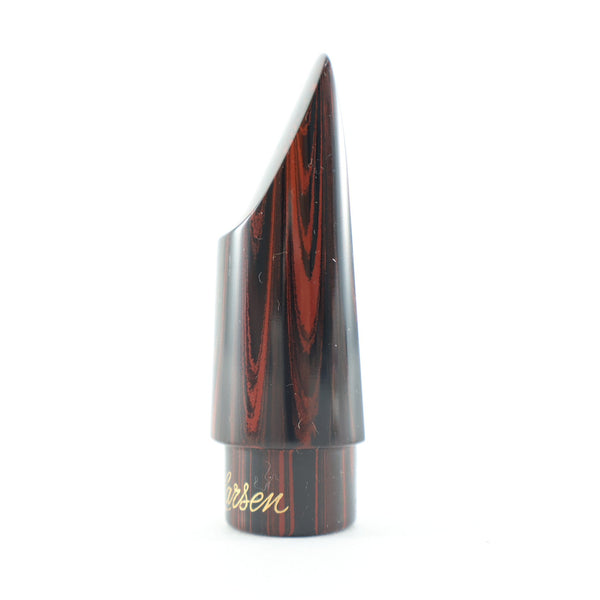 Berg Larsen 65/2 SMS Marbled Ebonite Soprano Saxophone Mouthpiece NEW OLD STOCK- for sale at BrassAndWinds.com