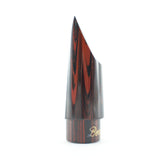 Berg Larsen 65/2 SMS Marbled Ebonite Soprano Saxophone Mouthpiece NEW OLD STOCK- for sale at BrassAndWinds.com