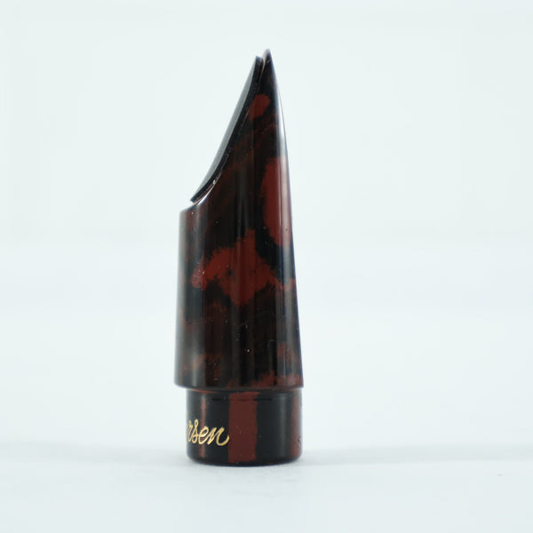 Berg Larsen 65/3 SMS Marbled Ebonite Soprano Saxophone Mouthpiece NEW OLD STOCK- for sale at BrassAndWinds.com