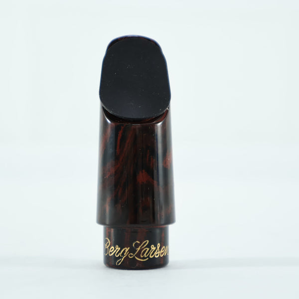 Berg Larsen 65/3 SMS Marbled Ebonite Soprano Saxophone Mouthpiece NEW OLD STOCK- for sale at BrassAndWinds.com