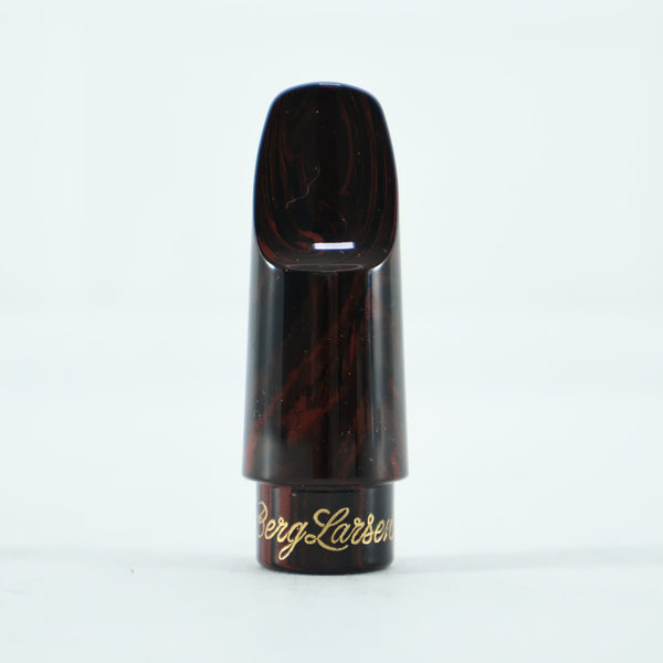 Berg Larsen 70/3 SMS Marbled Ebonite Soprano Saxophone Mouthpiece NEW OLD STOCK- for sale at BrassAndWinds.com