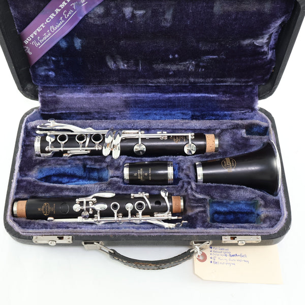 Buffet Crampon 'Festival' Model Professional Bb Clarinet SN 364311 FRESH OVERHAUL- for sale at BrassAndWinds.com