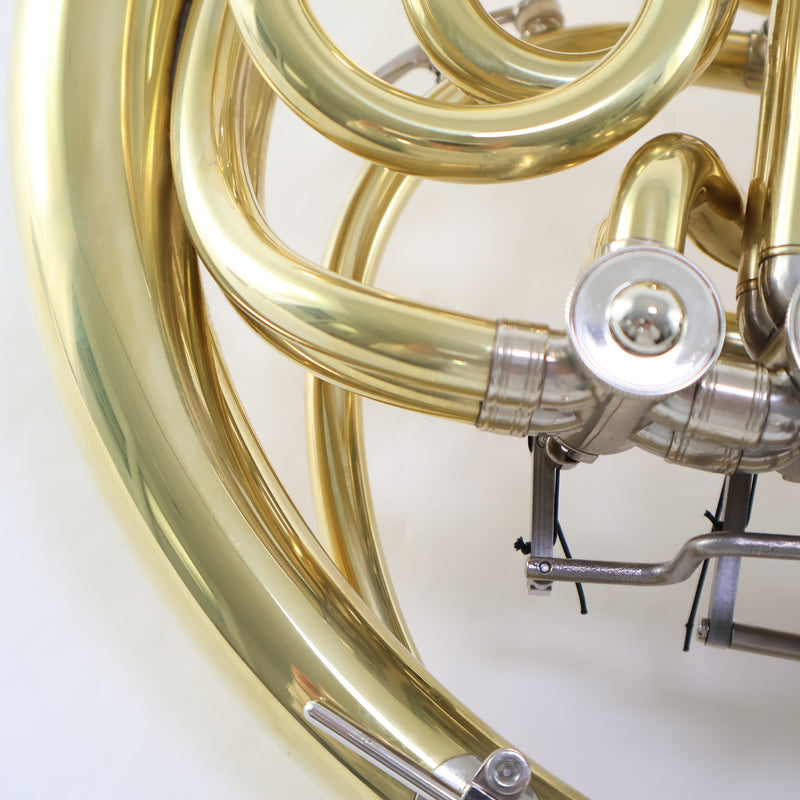 C.G. Conn Model 10DYUL Professional Geyer Wrap French Horn BRAND NEW- for sale at BrassAndWinds.com