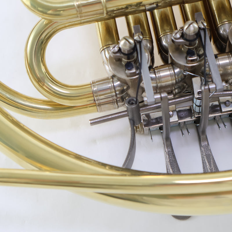 C.G. Conn Model 10DYUL Professional Geyer Wrap French Horn BRAND NEW- for sale at BrassAndWinds.com