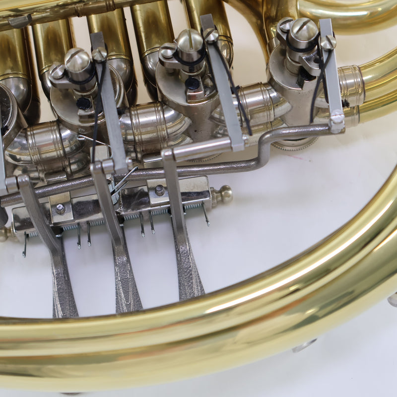 C.G. Conn Model 10DYUL Professional Geyer Wrap French Horn BRAND NEW- for sale at BrassAndWinds.com