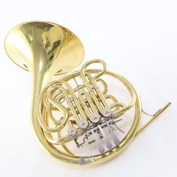 C.G. Conn Model 10DYUL Professional Geyer Wrap French Horn BRAND NEW- for sale at BrassAndWinds.com