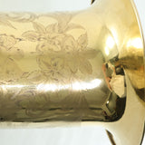 C.G. Conn 'Virtuoso Deluxe' Bass Saxophone SN 111421 GOLD PLATE, FULL PEARLS- for sale at BrassAndWinds.com