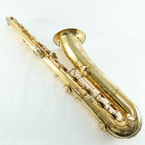 C.G. Conn 'Virtuoso Deluxe' Bass Saxophone SN 111421 GOLD PLATE, FULL PEARLS- for sale at BrassAndWinds.com