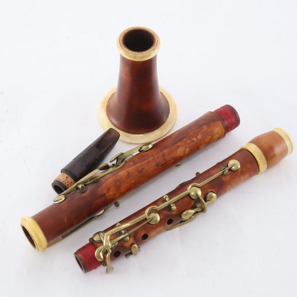 Charles Sax Clarinet in C Circa 1850 VERY RARE! HISTORIC COLLECTION- for sale at BrassAndWinds.com