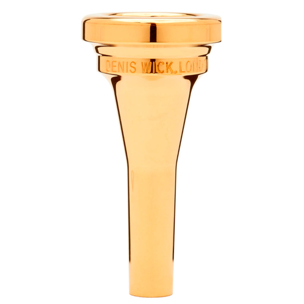 Denis Wick Model DW4880E-6BY Classic 6BY Euphonium Mouthpiece in Gold Plate  BRAND NEW