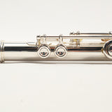 Emerson EF8B Advanced Solid Silver Flute with B Foot SN F96240 EXCELLENT- for sale at BrassAndWinds.com