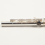 Emerson EF8B Advanced Solid Silver Flute with B Foot SN F96240 EXCELLENT- for sale at BrassAndWinds.com