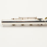 Emerson EF8B Advanced Solid Silver Flute with B Foot SN F96240 EXCELLENT- for sale at BrassAndWinds.com